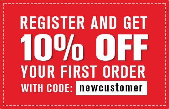 Register and get 10% off your first order with code: newsletter