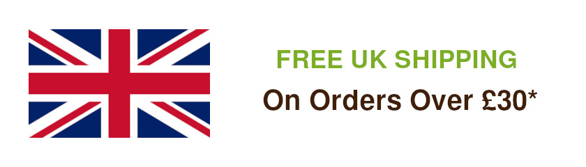 Free UK Shipping For Orders Over £30
