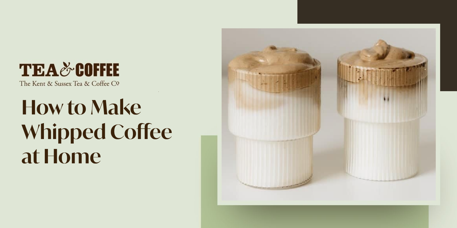 How to Make Whipped Coffee