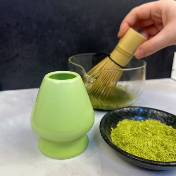 Using a Matcha Whisk Holder