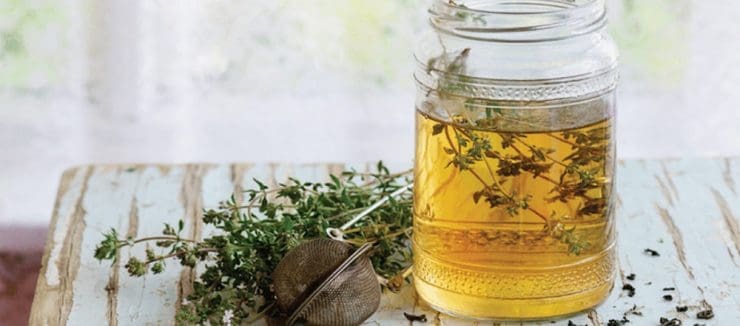 History of Thyme Tea